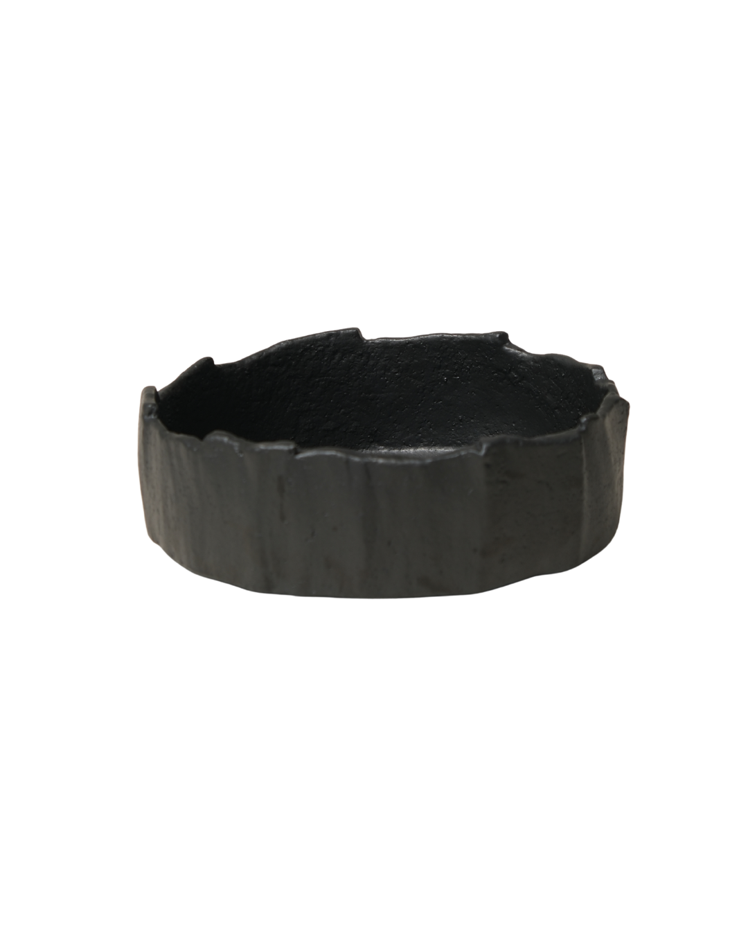 CERÁMICA | Fuente gres negra 21D x 7H cm