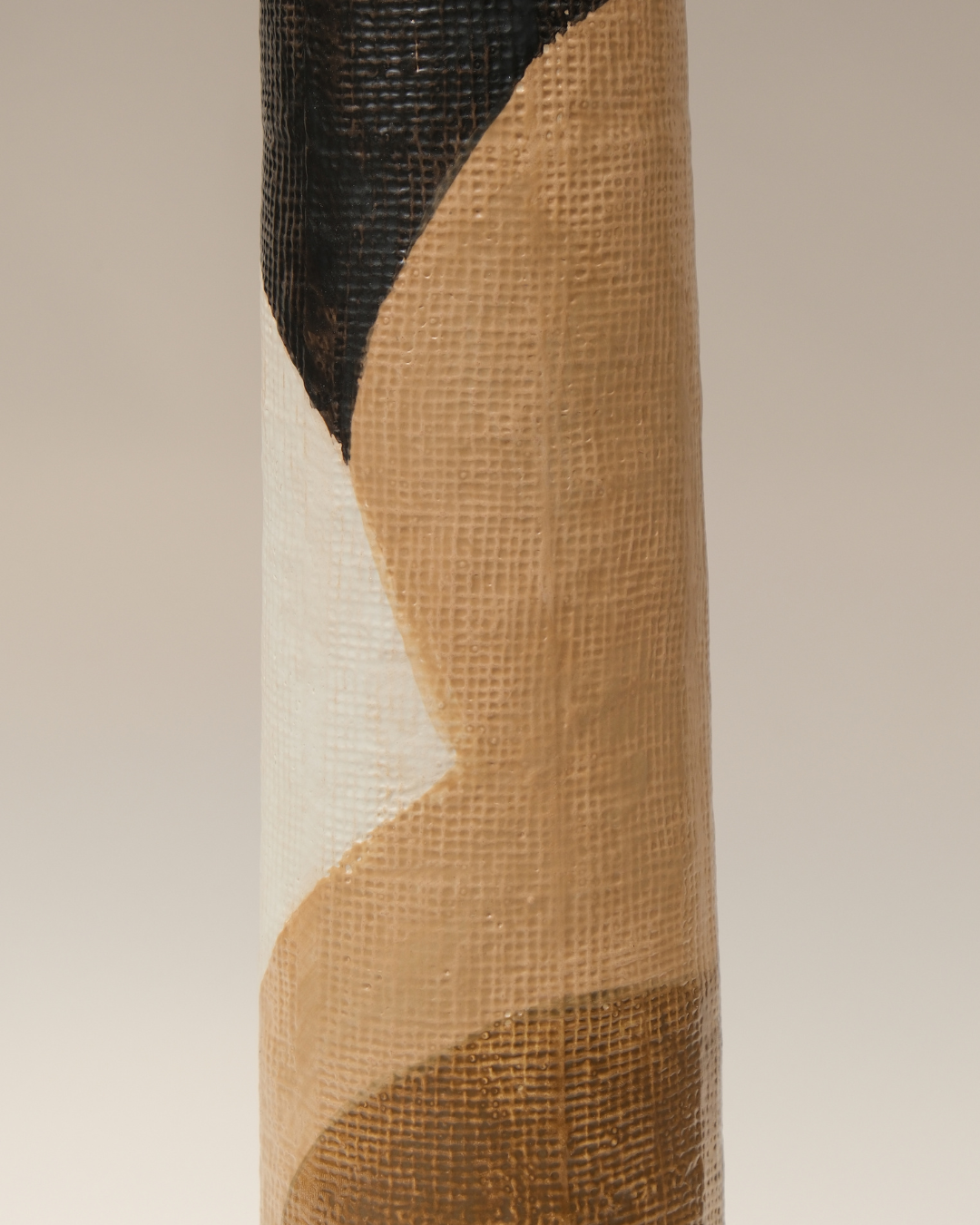 CERÁMICA | Adorno colores tierra 12D x 65H cm