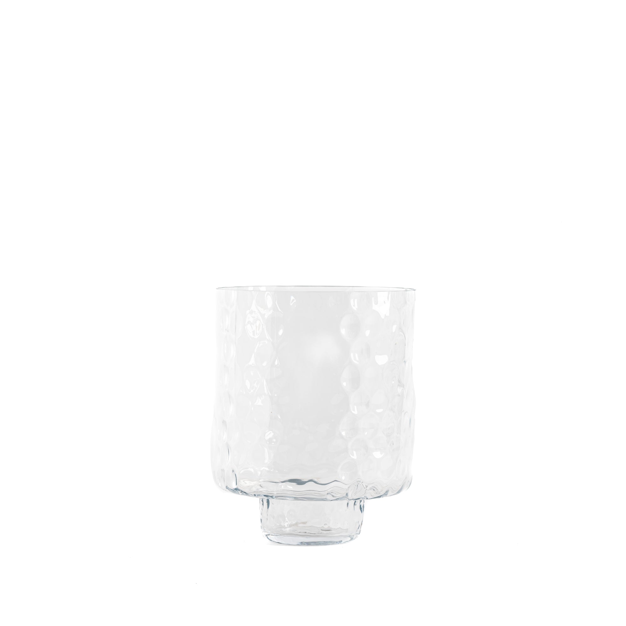 VIDRIO | Cilindro dotty en base transparente