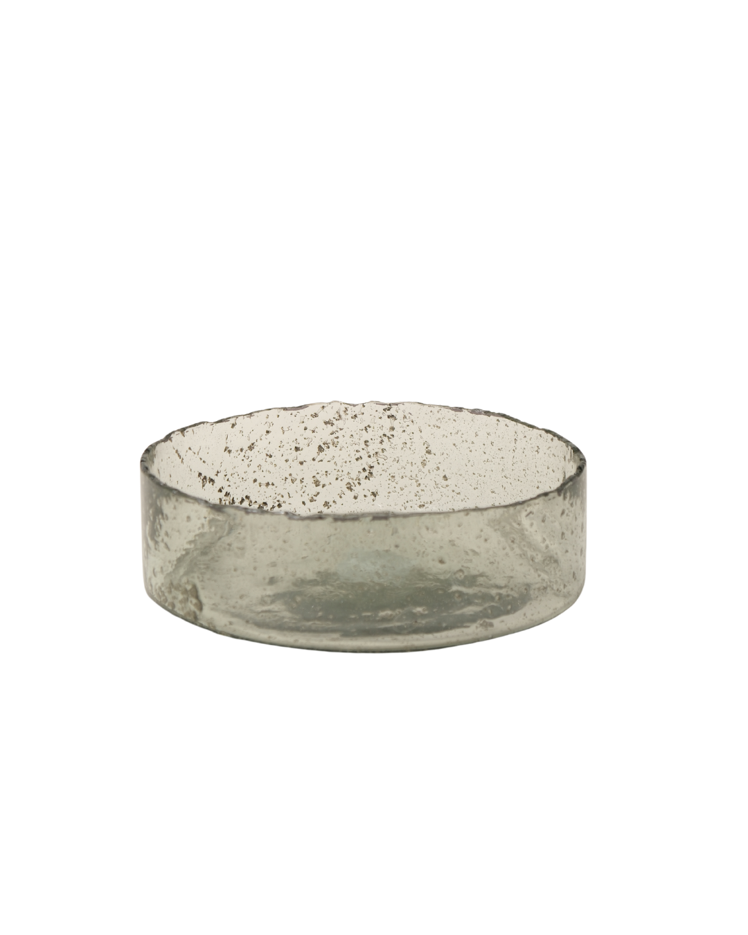 VIDRIO | Fuente redonda con borde irregular L