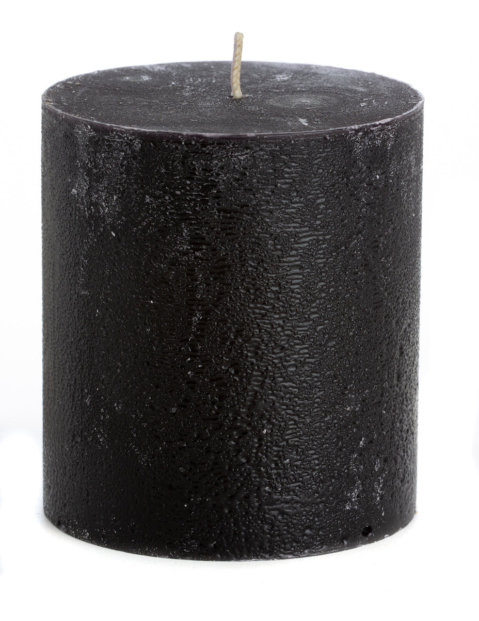 Vela Cilíndrica 10D x 10 CM | Black | 70 Horas de Duración