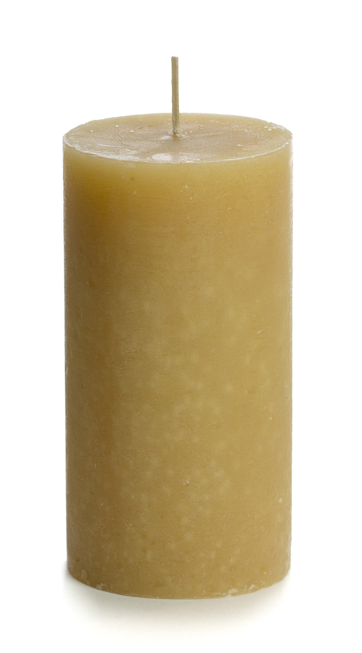 Vela Cilíndrica 7D x 13.5 CM | Honey | 60 Horas de Duración