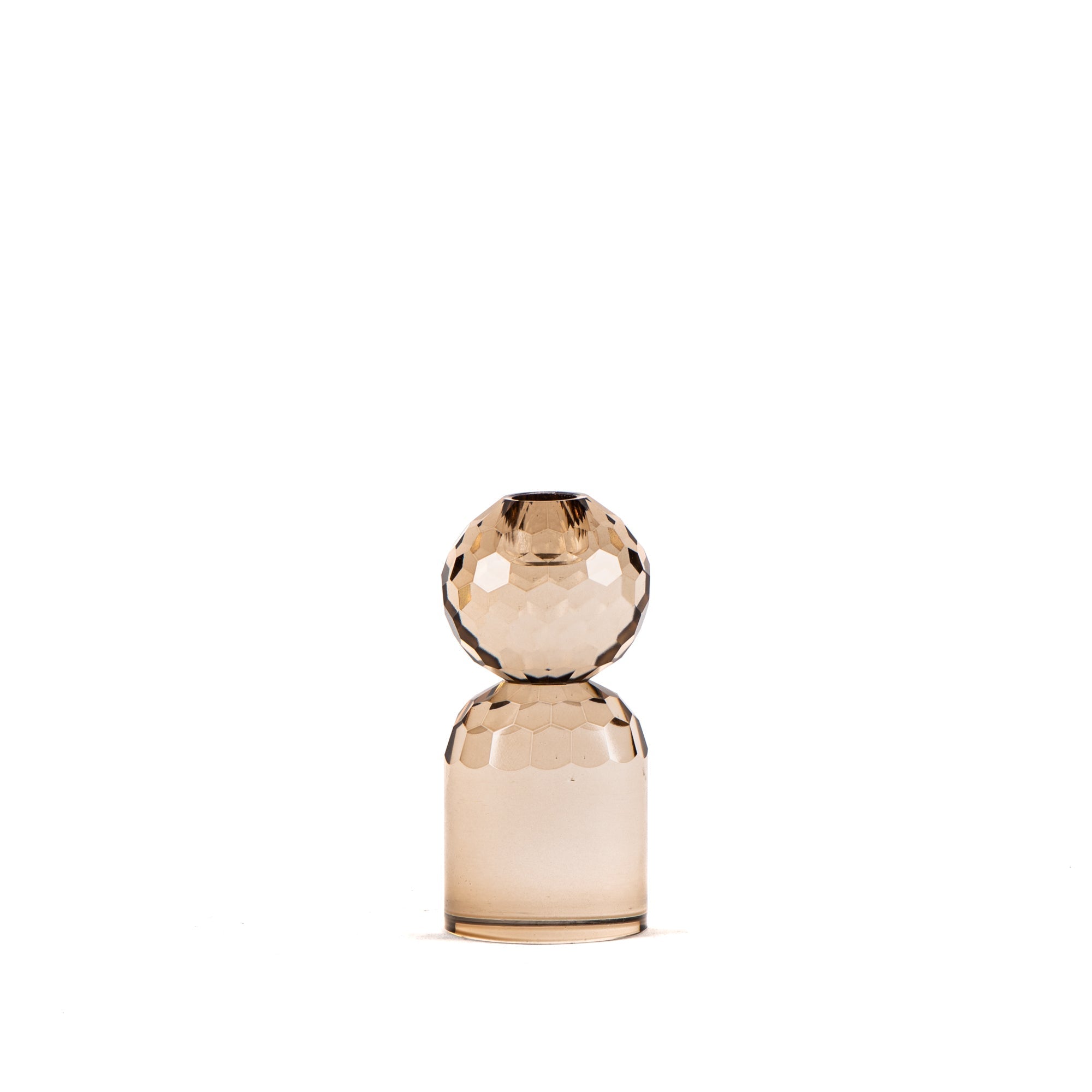 CANDELABRO | Ball Crystal Brown  Cristal