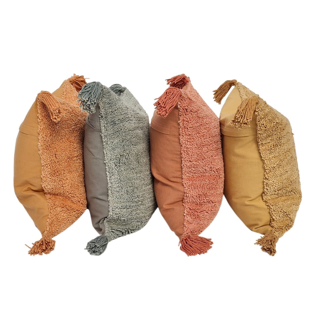 COJÍN  | Cipriano 100% Algodón Color Pastel 45A x 45L cm (4 variedades)