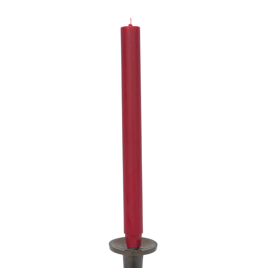 Vela | Candelabro Rojo Viejo