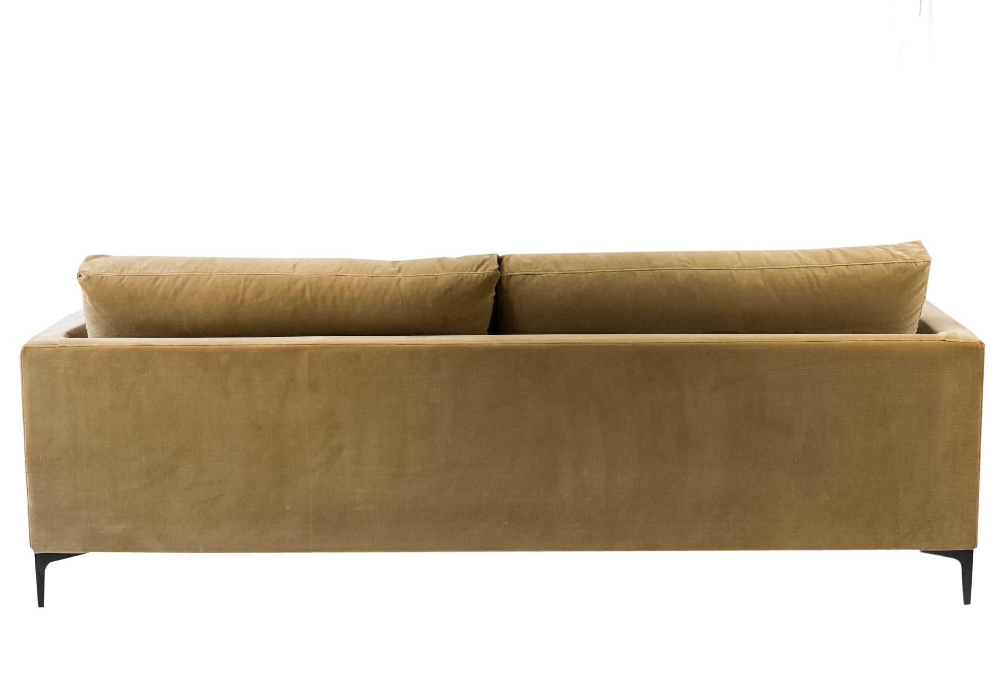 SOFÁ | MARK 243 CM TAPIZADO EN TERCIOPELO OLIVA