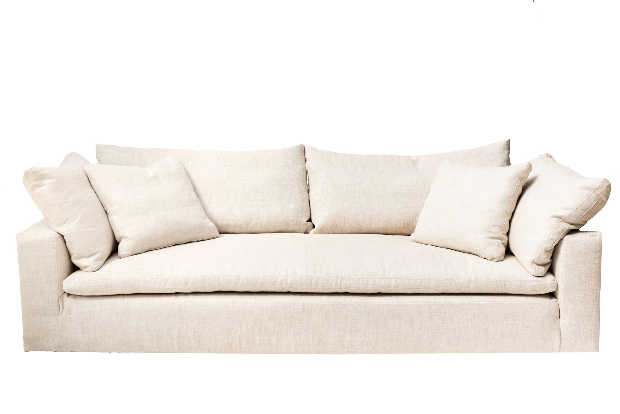 SOFÁ | FLOAT Sofá funda de lino grueso 274 CM