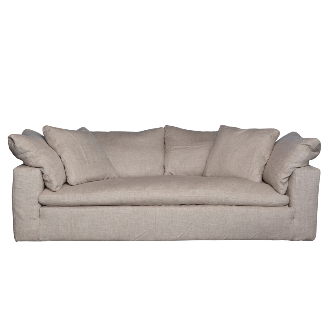 SOFÁ | FLOAT Sofá funda de lino grueso 274 CM