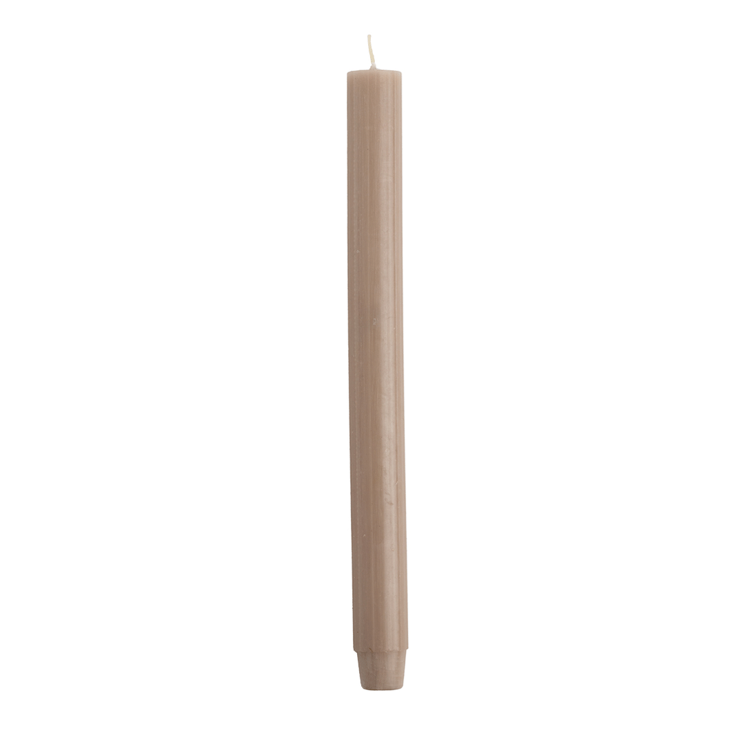 Vela candelabro color Olifant de 2.6D x 30H CM, 30 horas de duración, ideal para espacios contemporáneos.