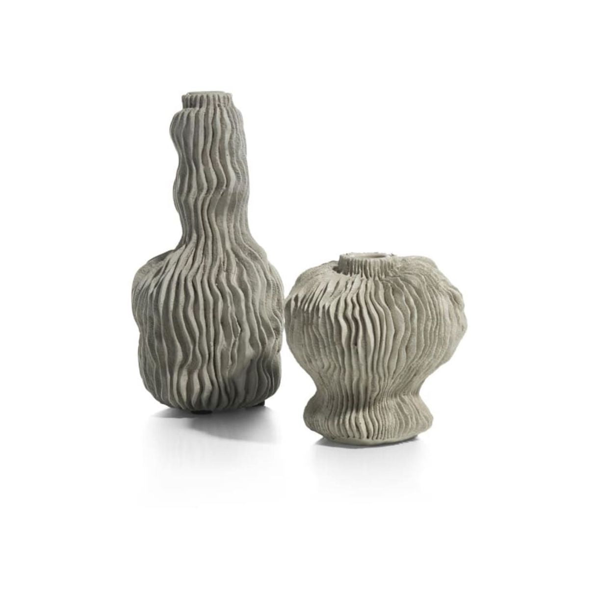 Candelabro Líneas de Poliresina | Estilo Moderno y Elegante