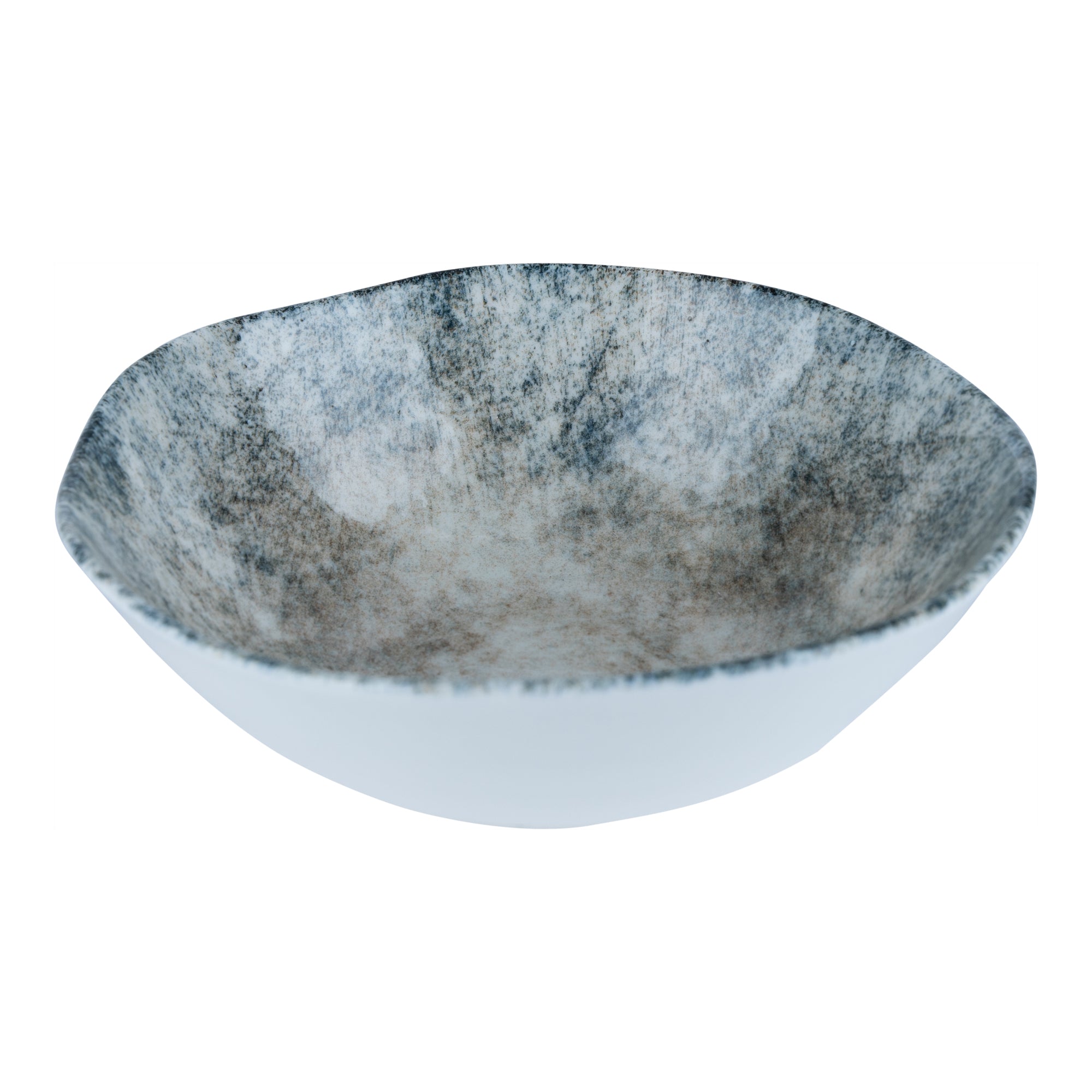 CERÁMICA |   Bowl porcelana redondo AZULES