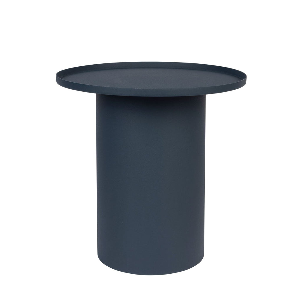 MESA LATERAL | Side Table Sverre Round Blue